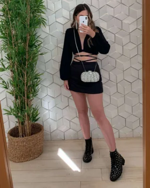 Morena Blanc - Jaqueta Crystal