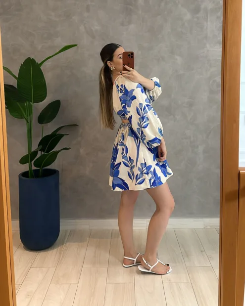 Morena Blanc - Vestido Midi Beleza Boho