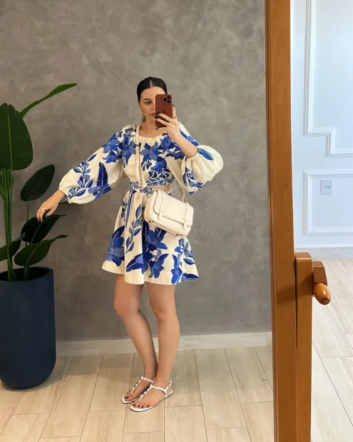 Morena Blanc - Vestido Midi Beleza Boho