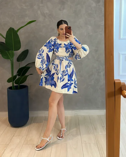Morena Blanc - Vestido Midi Beleza Boho