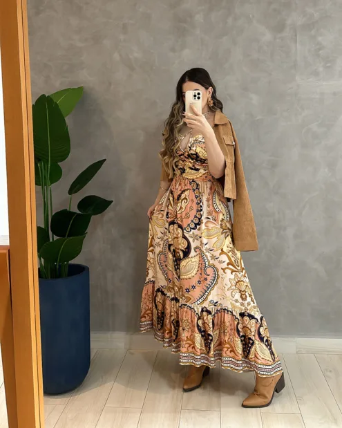 Morena Blanc - Vestido Beleza Boho
