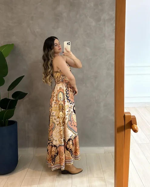 Morena Blanc - Vestido Beleza Boho