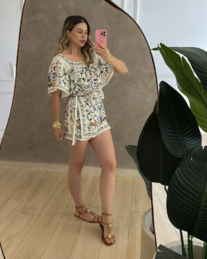 Morena Blanc - Vestido Tuca legal FARM