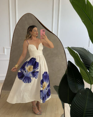 Morena Blanc - Vestido Tuca legal FARM