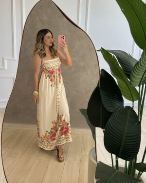 Morena Blanc - Vestido Tuca legal FARM