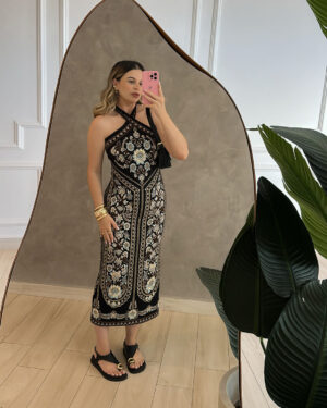 Morena Blanc - Vestido Tuca legal FARM