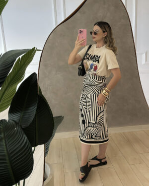 Morena Blanc - Vestido Tuca legal FARM