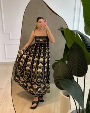 Morena Blanc - Vestido nikita longo FARM