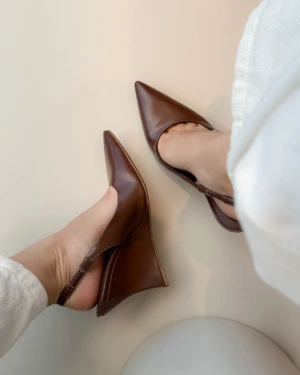 Morena Blanc - Scarpin Slingback