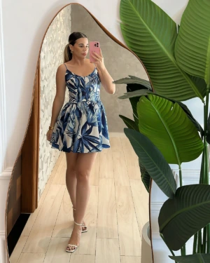 Morena Blanc - Vestido curto bananarte FARM