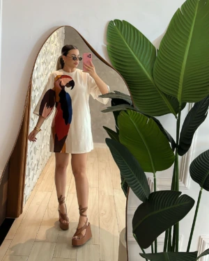 Morena Blanc - Vestido T-shirt araraquara FARM